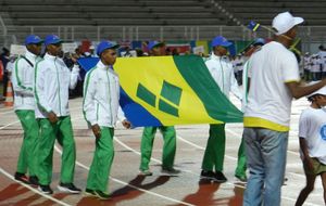 Cérémonie d'ouverture CARIFTA - Saint-Vincent et Grenadines
