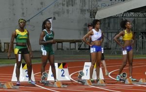CARIFTA - Finale 100m U18 avec Jessie Zali