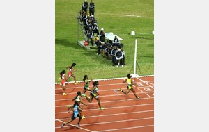 CARIFTA - Finale 100m U20, Jonielle Smith en 11s17