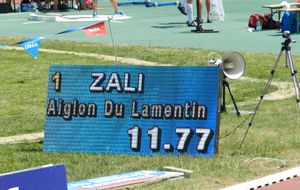 Albi 2015 - Record du club du 100m toutes catégories