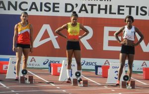 Albi 2015 - Finale du 100m cadettes