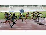 CARIFTA - Finale 100m haies U18 avec Jessie Zali