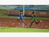CARIFTA - Finale 4x100m U18, Ludgi Sillon ligne droite opposée