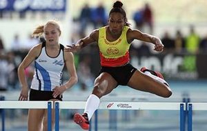 JESSIE au Championnat de France en salle à NANTES 2ème journée