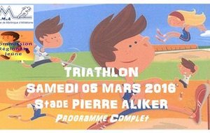 Triathlon du 05 mars