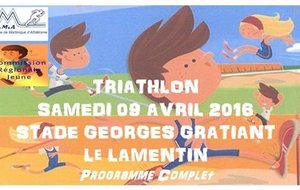 Triathlon de 9 avril 2016