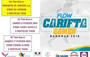 1er tour des Carifta-Games