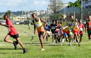 Championnats de cross 2012 - Les poussins devant après 200m de course