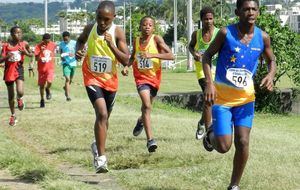 Championnats de cross 2012 - Stan et Eldrick (benjamins)