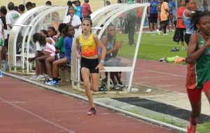 Triathlon BE/MI - Eliette 2e du 1000m benjamines