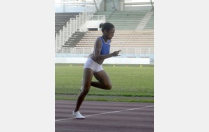 Finales hivernage - 60m handisport - Mandy François-Elie, championne olympique à Londres