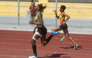 1er tour CARIFTA - 200m moins de 17ans - Audrey