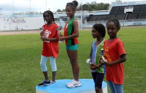 Meeting MS - Podium du 600m EAF - Célia 3e ex-aequo