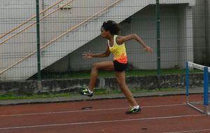 Champ. EC - Jessie sur 80m haies (personal best)