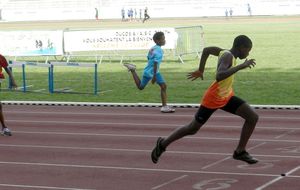 Meeting Zénith - Mario deuxième du 50m poussins