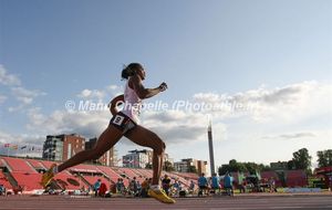 Europe Espoirs - Série du 400m - Lénora 1e et qualifiée