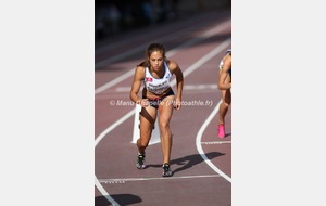 Europe Espoirs - Finale du 800m - Justine