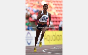 Europe Espoirs - Série du 200m - Lénora 2e et qualifiée