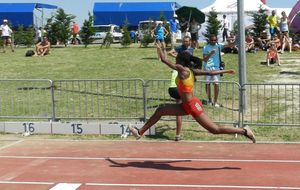 France CA/JU - 21 juillet - Lynda - finale du triple saut juniors