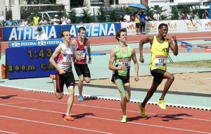 France CA/JU - 21 juillet - Lucas Rosalie (ASCOIA) 4e du 800 cadets