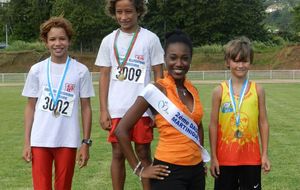 Championnats de cross 2014 - Mattéo sur le podium