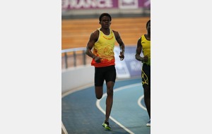 France indoor 2014 - Ludgi remporte l'or du 200m cadets