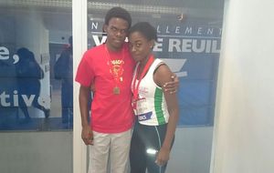 France indoor 2014 - Les deux champions martiniquais