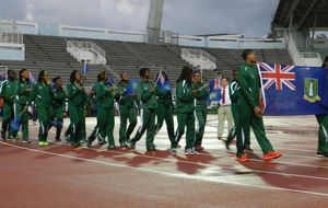 Cérémonie d'ouverture CARIFTA - Iles vierges britanniques BVI