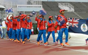 Cérémonie d'ouverture CARIFTA - Iles Cayman