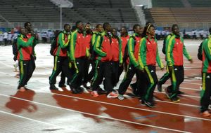 Cérémonie d'ouverture CARIFTA - Saint-Kitts et Nevis