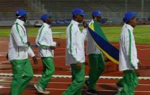 Cérémonie d'ouverture CARIFTA - Saint-Vincent et Grenadines