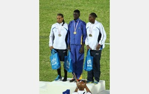 CARIFTA - Podium perche Sainte-Lucie - Martinique - Martinique