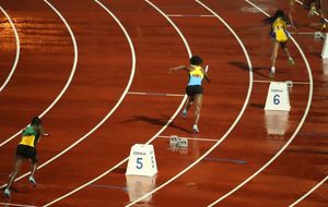 CARIFTA - Départ du 4x100m U18