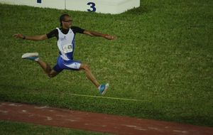 CARIFTA - Finale Triple saut U20 avec Dimitri Glanny