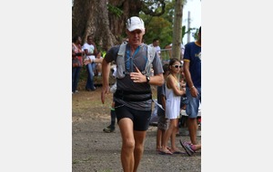 Tchimbé 2014 - Frédéric à l'arrivée du 28km