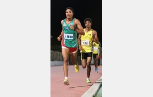 Meeting 2014 - 5000m H avec le médaillé des CARIFTA Bryan Ludop
