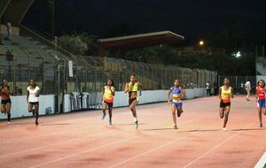 Meeting 2014 - Finale B du 100m minimes filles
