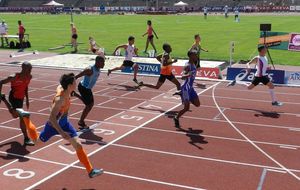 Valence 18 juillet - Ludgi en série du 100m, ça passe juste en 11s01