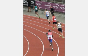 Valence 20 juillet - Ludvy Vaillant (ACS) au départ de la finale du 4H juniors