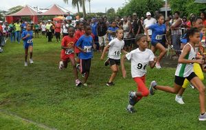 Cross Cigogne 2014 - Départ poussines pour 1000m
