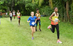 Cross Cigogne 2014 - Les benjamines Alexia, Jolane et Manon