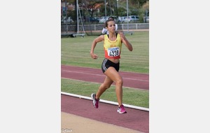 Championnats de cross 2015 - Marie 2e de la course espoirs seniors vétéranes