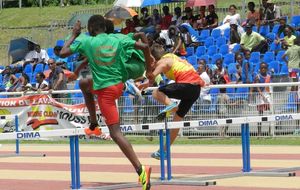 Meeting US Robert - 50m haies BEM - Baptiste