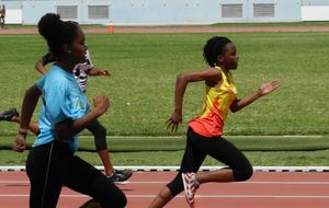 Champ BE/MI - Maëlle (3e du 100m BEF)