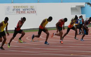 Champ BE/MI - Rony vainqueur du 100m MIM et Johalan (finale)