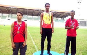 Champ BE/MI - Podium 100m MIM avec Rony