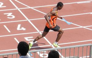 Albi 2015 - Victoire sur 400m cadets de Jude Christine (ex Zénith aujourd'hui à Athlé 91). Belle course et joli chrono.
