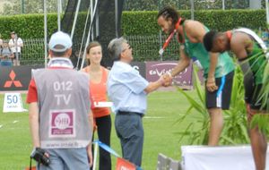 Albi 2015 - Médaille d'argent (après le bronze sur les haies)