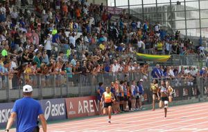 Albi 2015 - Jessie a fait une ligne droite en mode dragster pour son 8e 100m en 3 jours, et 3 centièmes de mieux que le matin