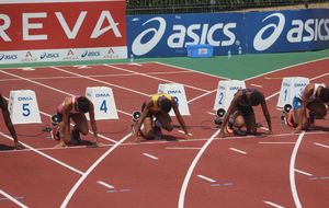 Albi 2015 - Jessie en finale du 100m haies CAF